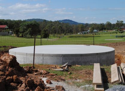 60,000 Litre Concrete Water Tank